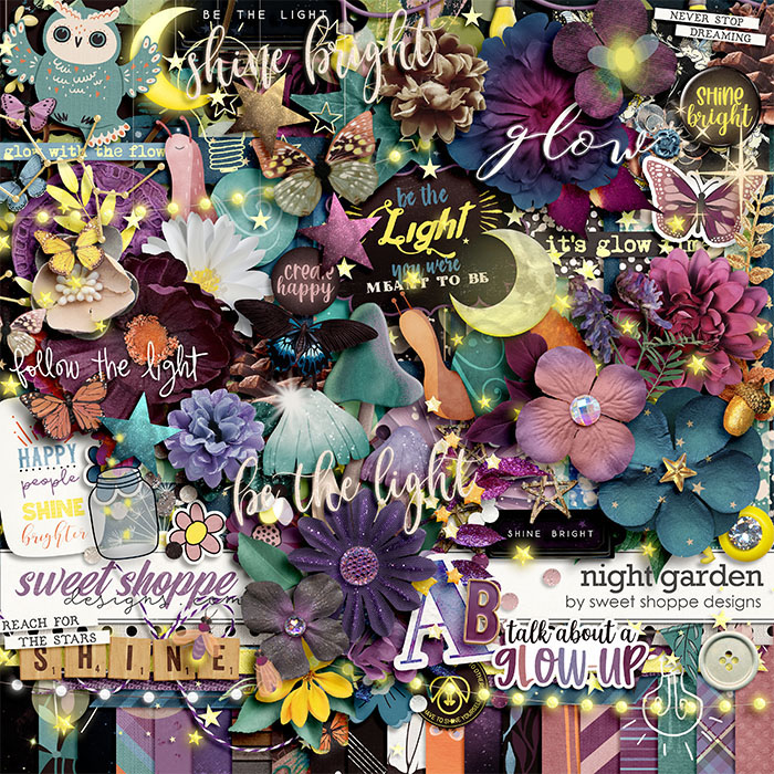 *FLASHBACK FINALE* Night Garden by Sweet Shoppe Designs