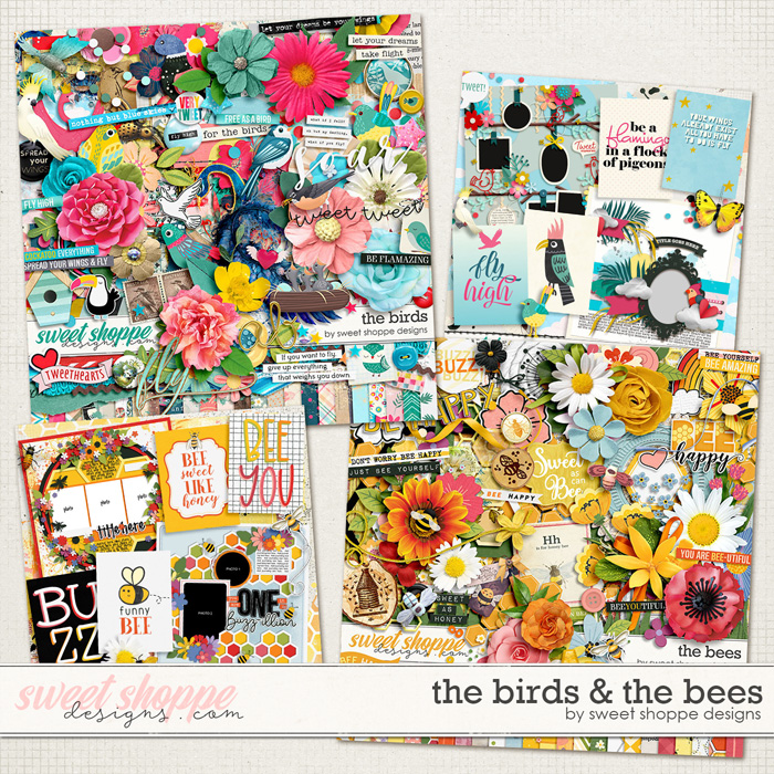 *FREE with your $30 Purchase* The Birds & The Bees by Sweet Shoppe Designs