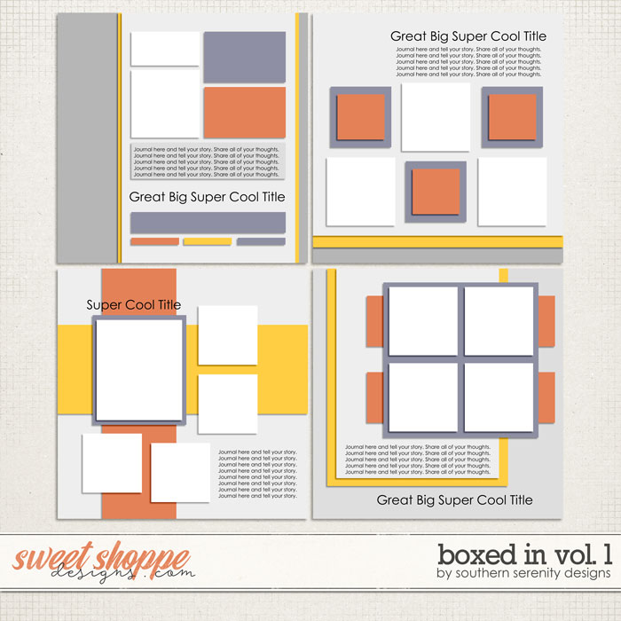 Boxed In Vol. 1 Layered Templates by Southern Serenity Designs Boxed In Vol. 1 Layered Templates by Southern Serenity Designs