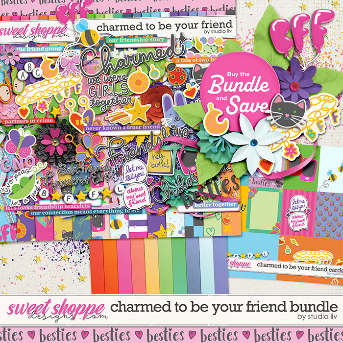 Charmed To Be Your Friend Bundle by Studio Liv