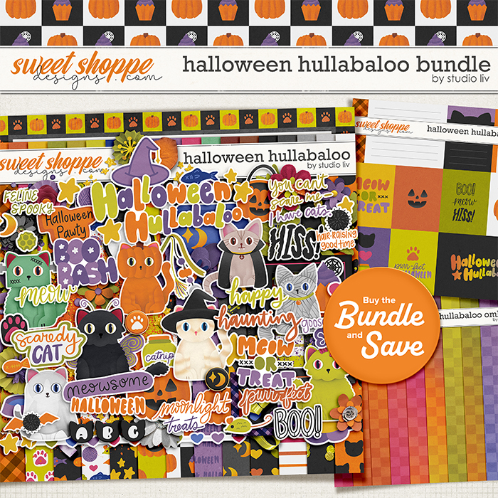 Halloween Hullabaloo Bundle by Studio Liv