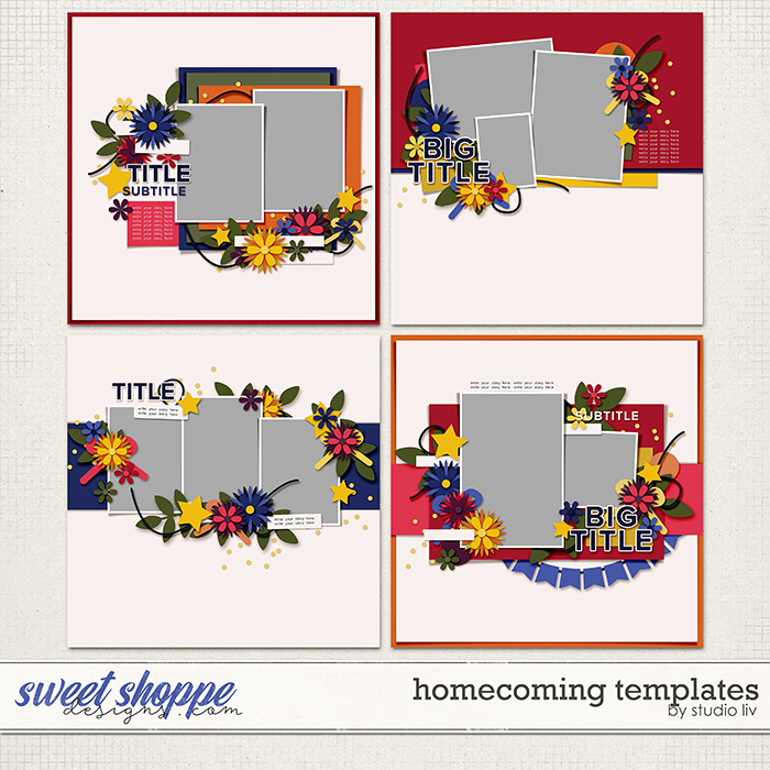 Homecoming Templates by Studio Liv