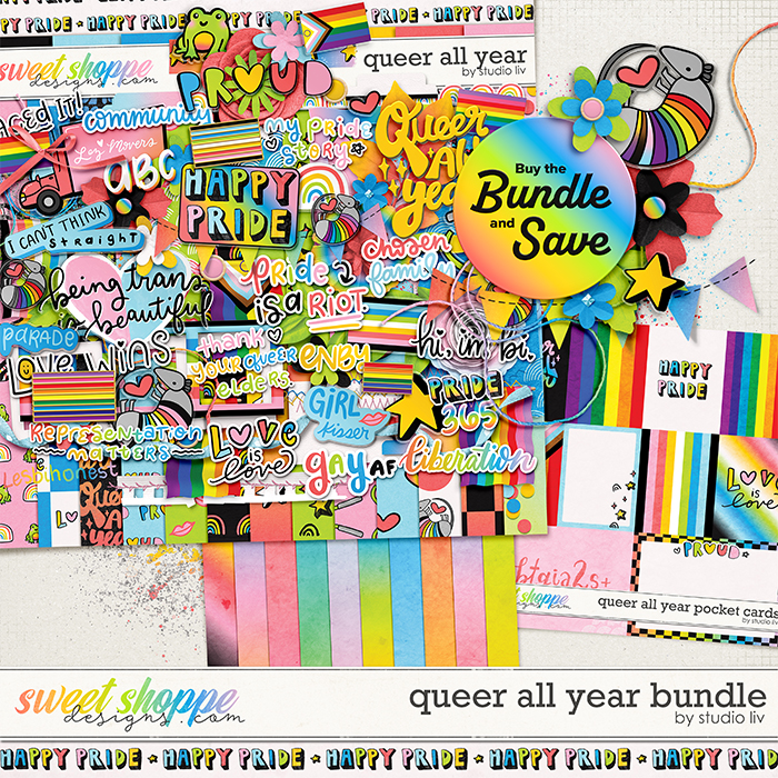 Queer All Year Bundle by Studio Liv