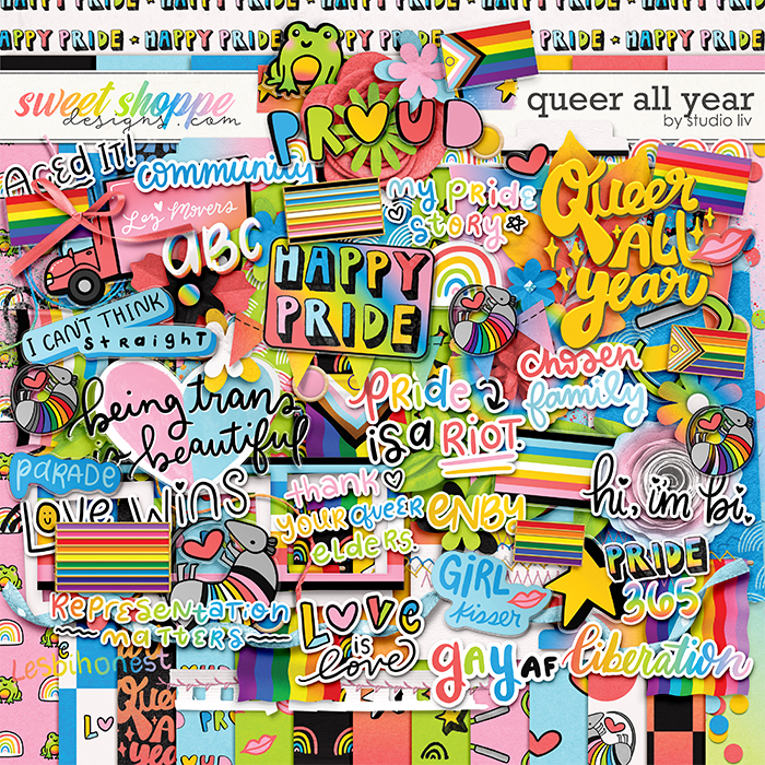 Queer All Year by Studio Liv