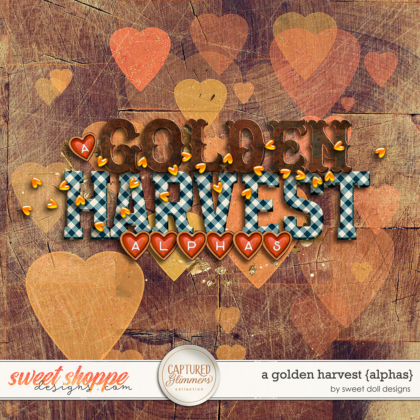 Captured Glimmers: A Golden Harvest {alphas} by Sweet Doll designs
