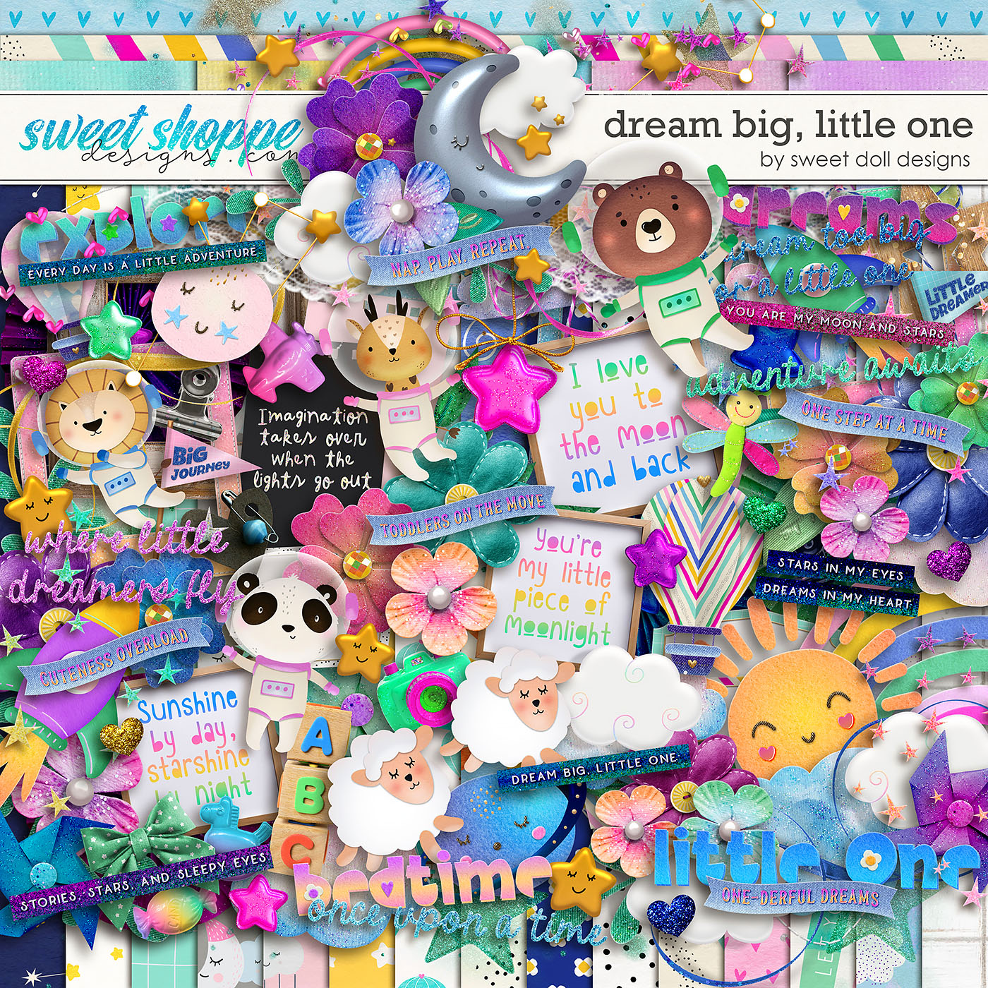 Dream Big, Little One Kit by Sweet Doll designs