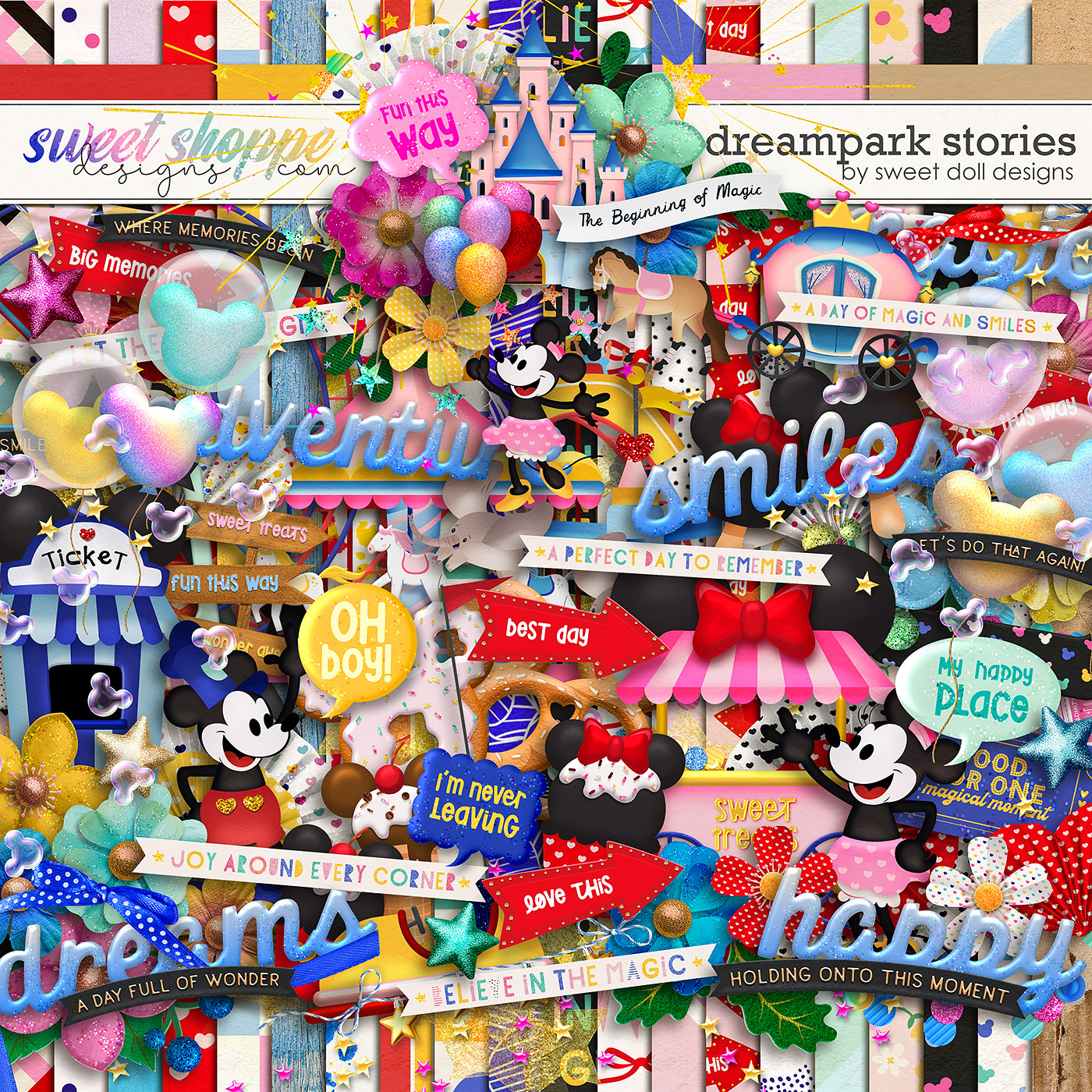 Dreampark Stories {full kit} by Sweet Doll designs