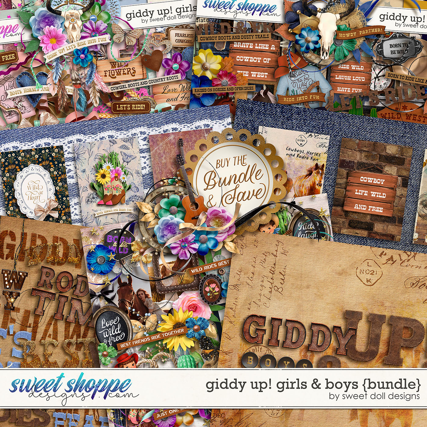 Giddy Up! Boys & Girls {Mega Bundle} by Sweet Doll designs *FWP*