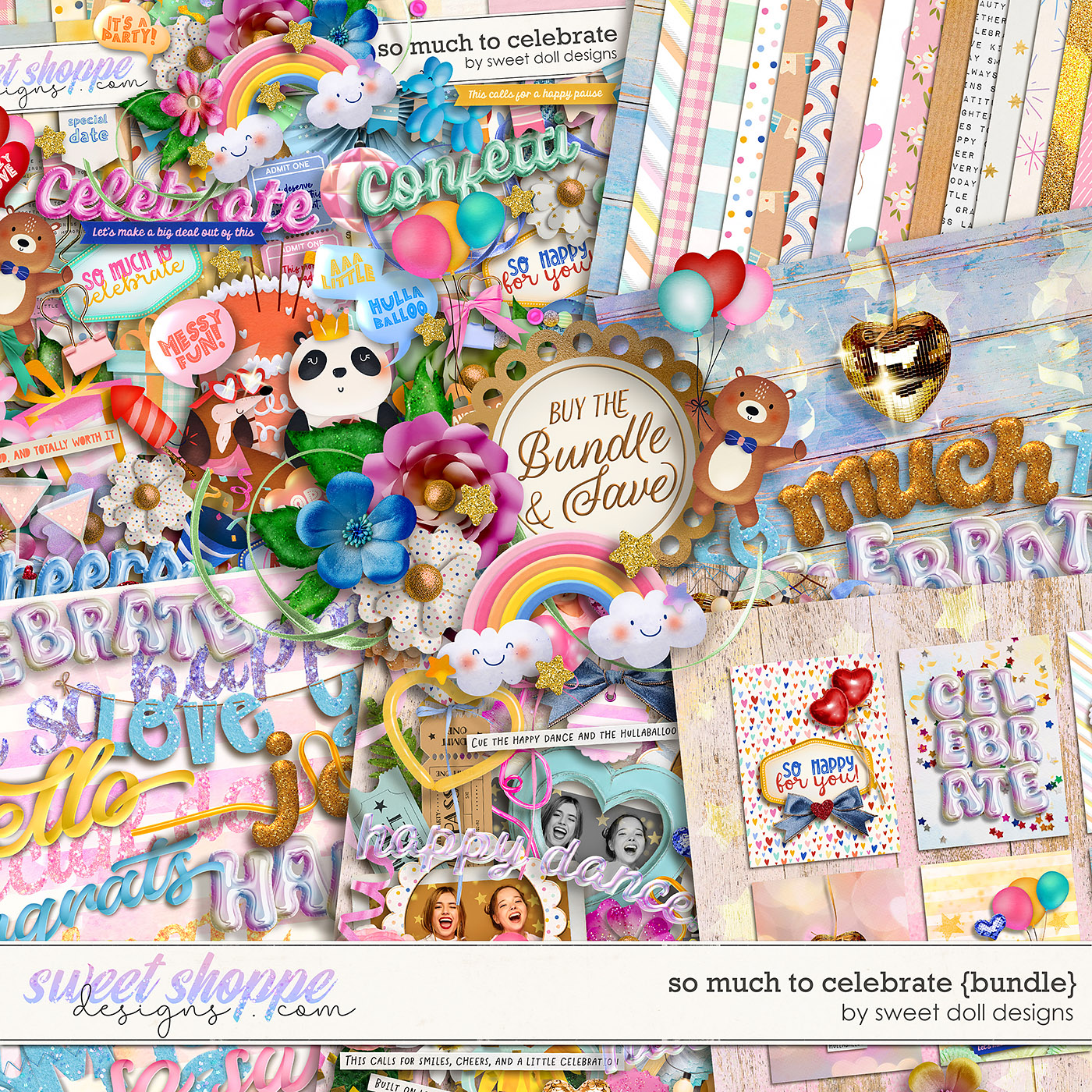 So Much to Celebrate {bundle} by Sweet Doll designs