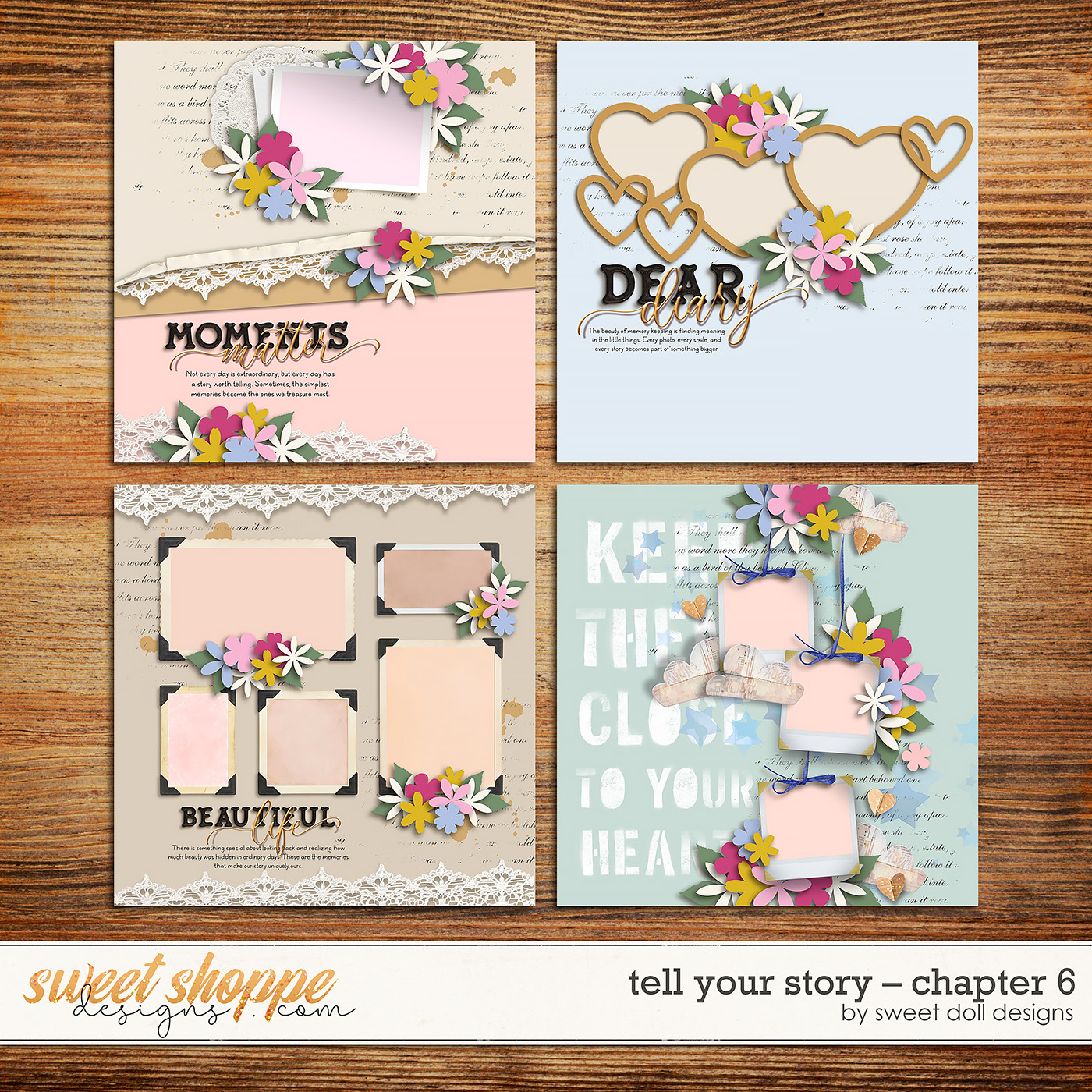 Tell Your Story – Chapter 6 {templates} by Sweet Doll designs