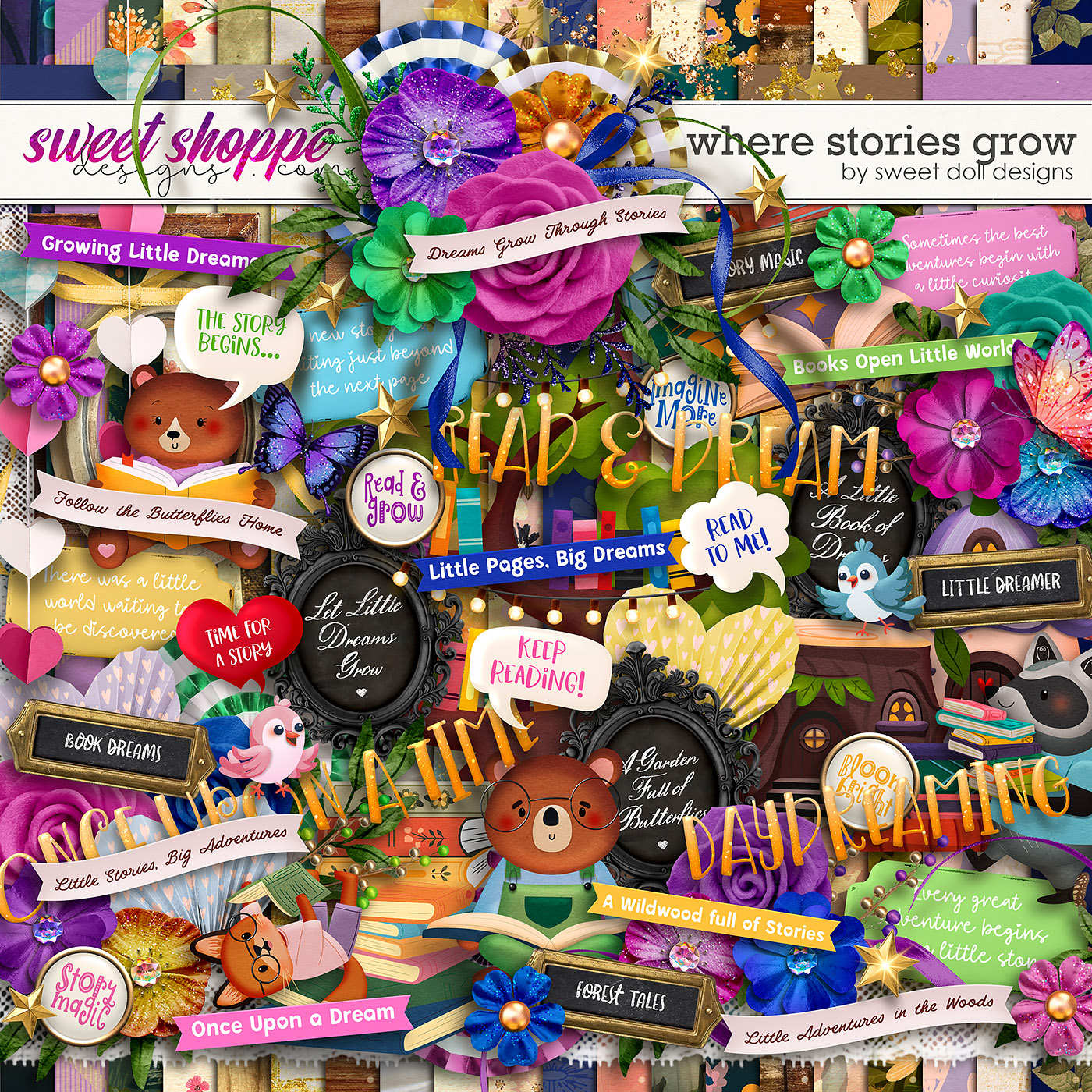 Where Stories Grow {full kit} by Sweet Doll designs