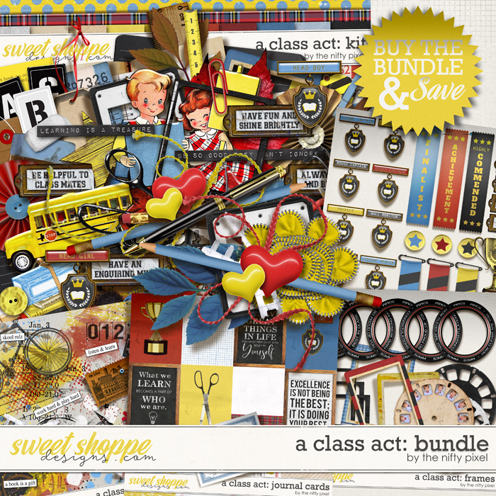 A CLASS ACT | BUNDLE by The Nifty Pixel