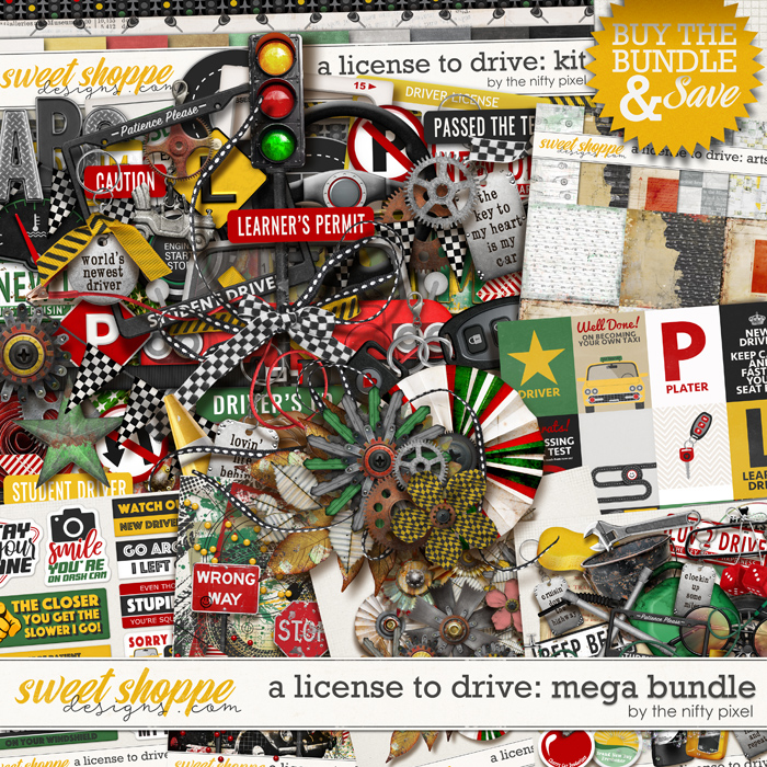 A LICENSE TO DRIVE | BUNDLE by The Nifty Pixel