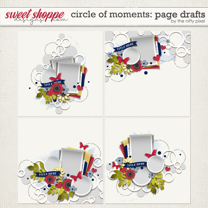 CIRCLE OF MOMENTS | PAGE DRAFTS by The Nifty Pixel