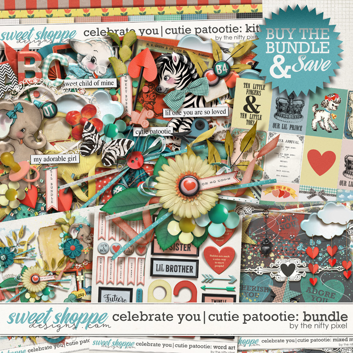 CUTIE PATOOTIE | BUNDLE by The Nifty Pixel