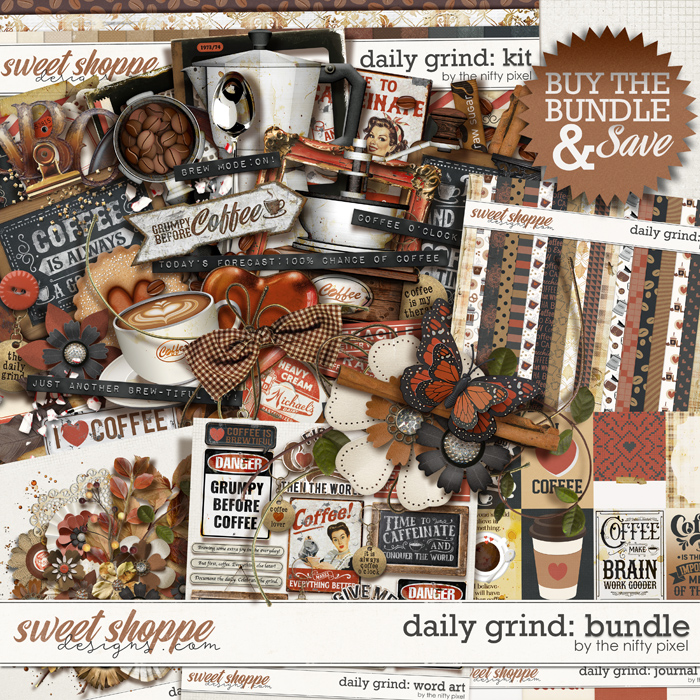 DAILY GRIND | BUNDLE by The Nifty Pixel