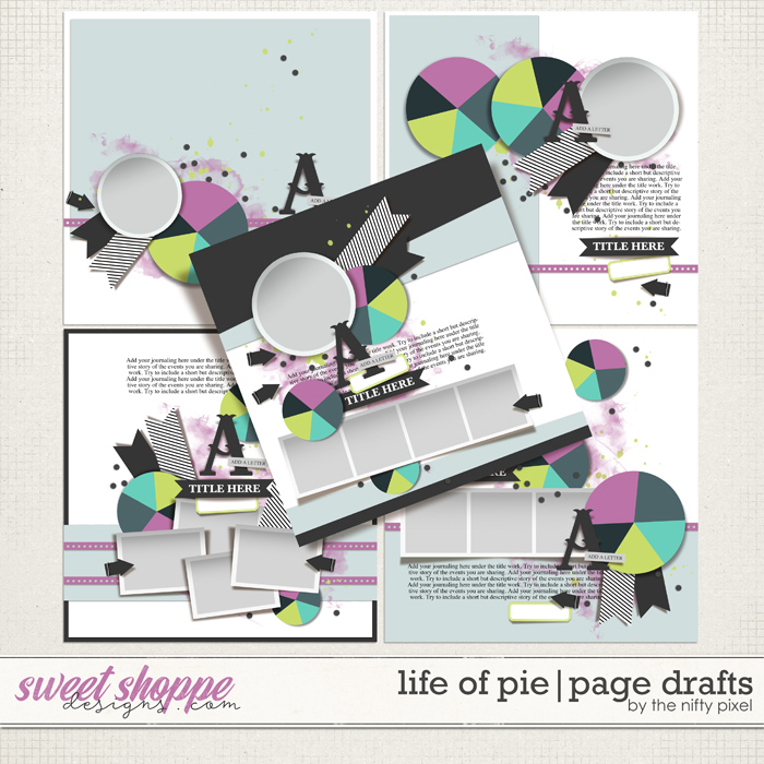 LIFE OF PIE | PAGE DRAFTS by The Nifty Pixel