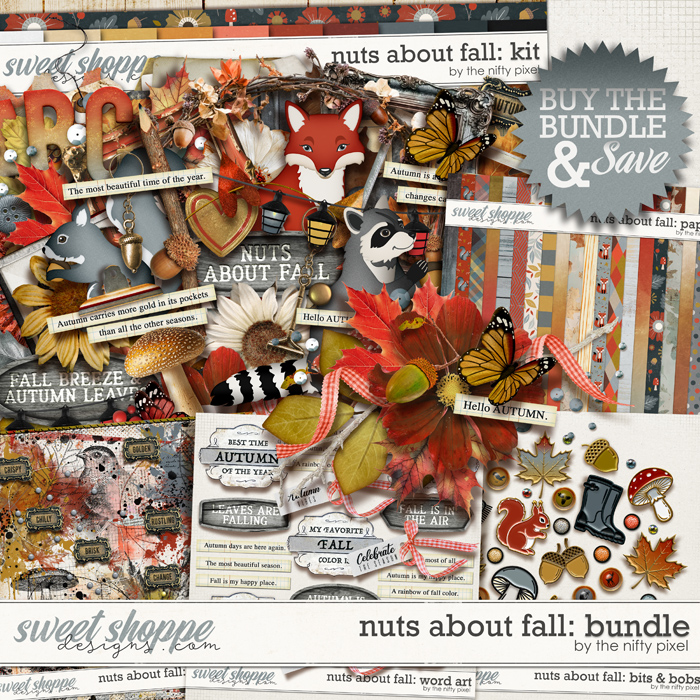 NUTS ABOUT FALL | BUNDLE by The Nifty Pixel