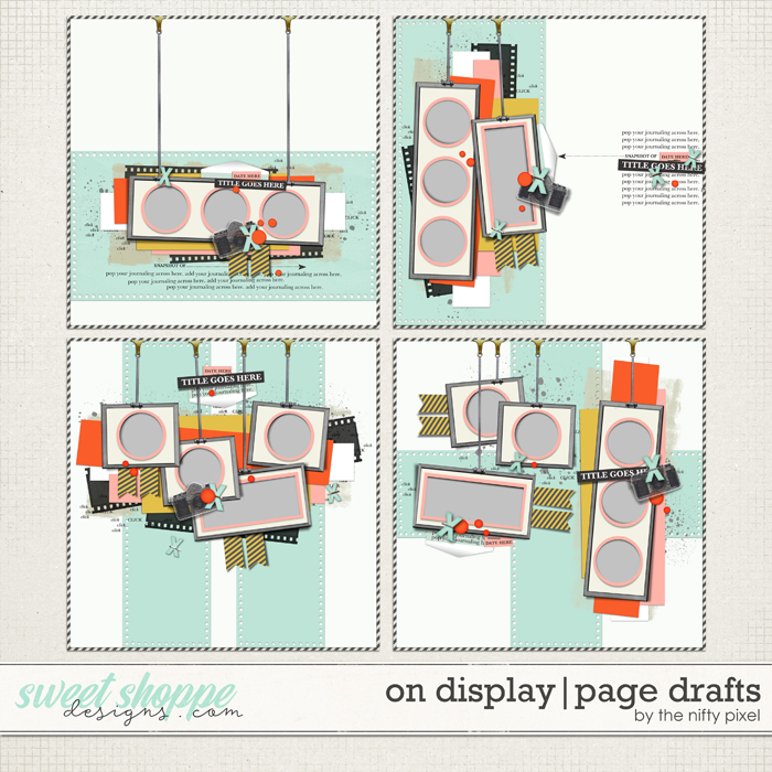 ON DISPLAY No.1 | PAGE DRAFTS by The Nifty Pixel