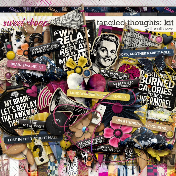 TANGLED THOUGHTS | KIT by The Nifty Pixel