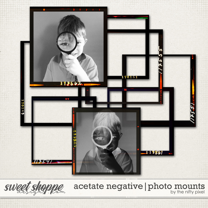 ACETATE NEGATIVE | PHOTO MOUNTS by the Nifty Pixel