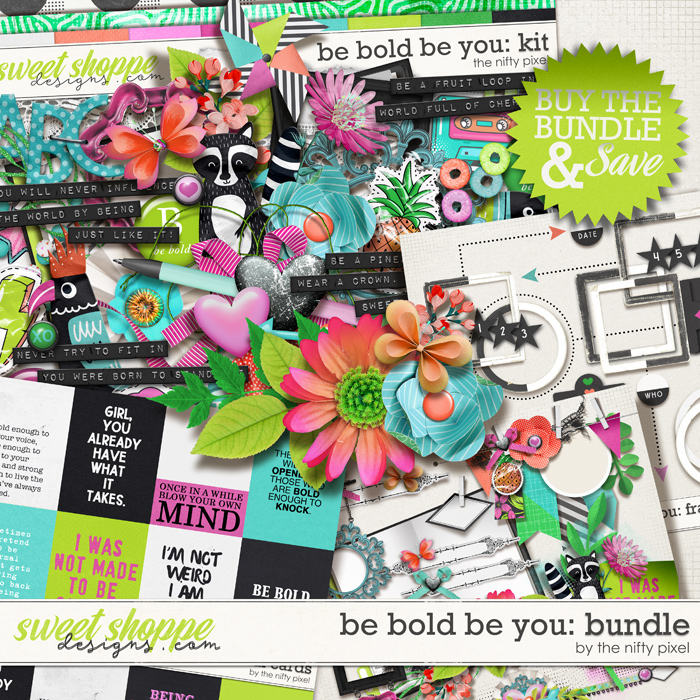 BE BOLD BE YOU | BUNDLE by The Nifty Pixel