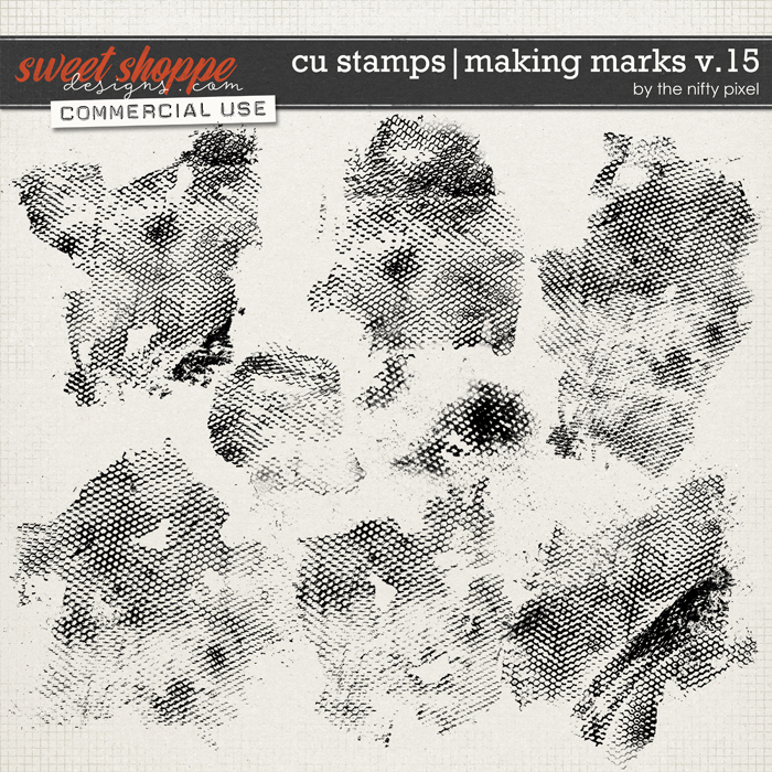 CU BRUSH & STAMPS | MAKING MARKS V.15 by The Nifty Pixel