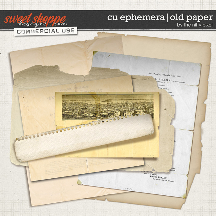 CU EPHEMERA | OLD PAPER by The Nifty Pixel