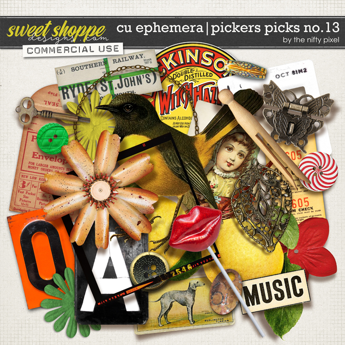 CU EPHEMERA | PICKERS PICKS No.13 by The Nifty Pixel