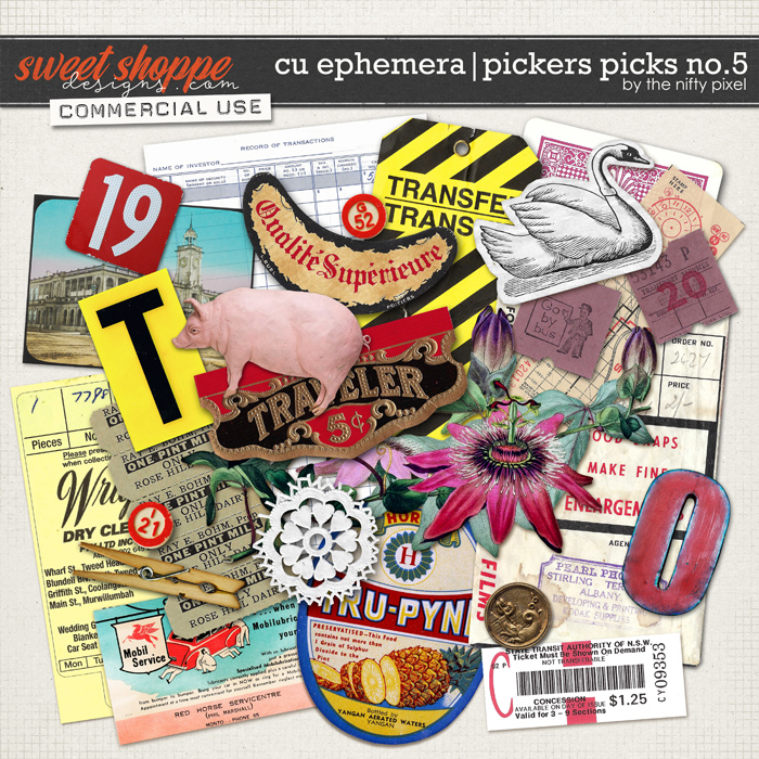 CU EPHEMERA | PICKERS PICKS No.5 by The Nifty Pixel