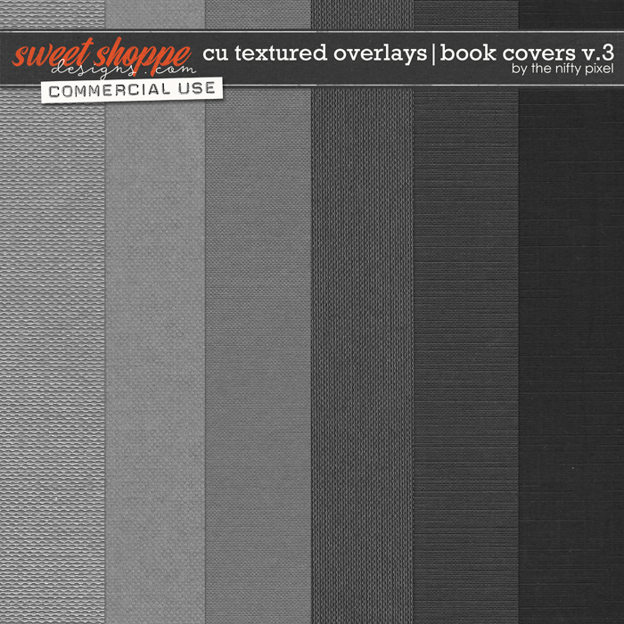 CU TEXTURED OVERLAYS | BOOK COVERS V.3 by The Nifty Pixel