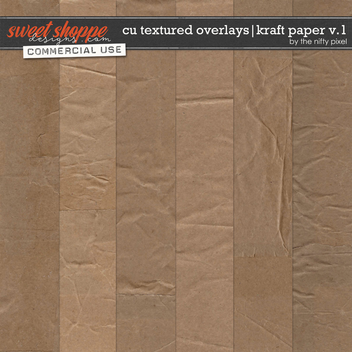 CU TEXTURED OVERLAYS | KRAFT V.1 by The Nifty Pixel CU TEXTURED OVERLAYS | KRAFT V.1 by The Nifty Pixel