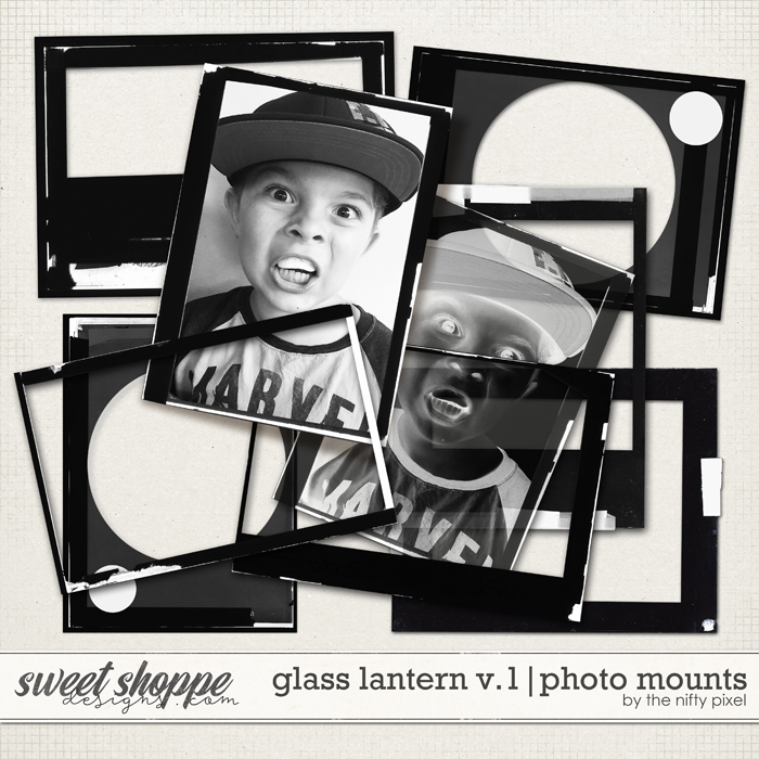 GLASS LANTERN V.1 | PHOTO MOUNTS by The Nifty Pixel