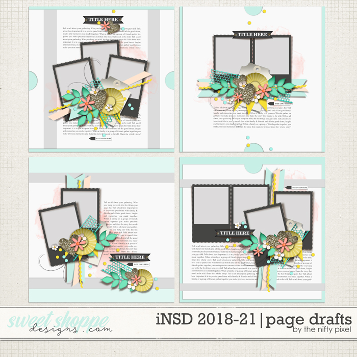 iNSD 2018-2021 | PAGE DRAFTS by The Nifty Pixel