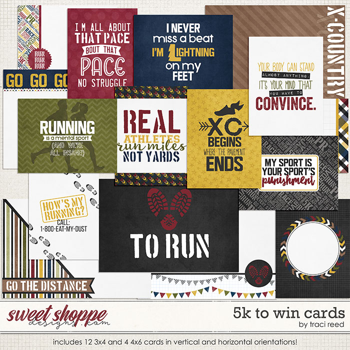 5k To Win: Cards by Traci Reed