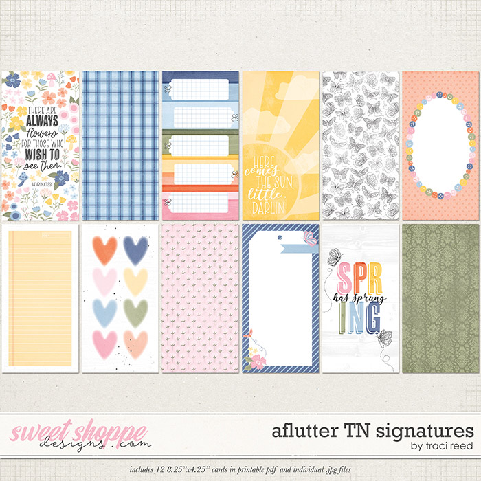 Aflutter TN Signatures by Traci Reed Aflutter TN Signatures by Traci Reed