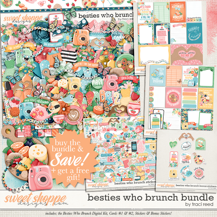 Besties Who Brunch Bundle by Traci Reed