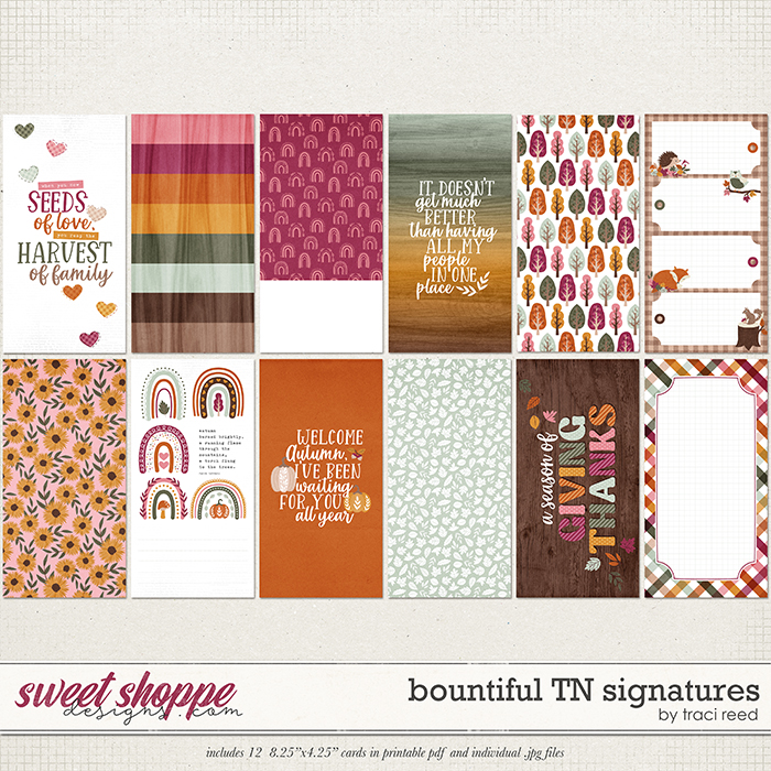 Bountiful TN Signatures by Traci Reed Bountiful TN Signatures by Traci Reed