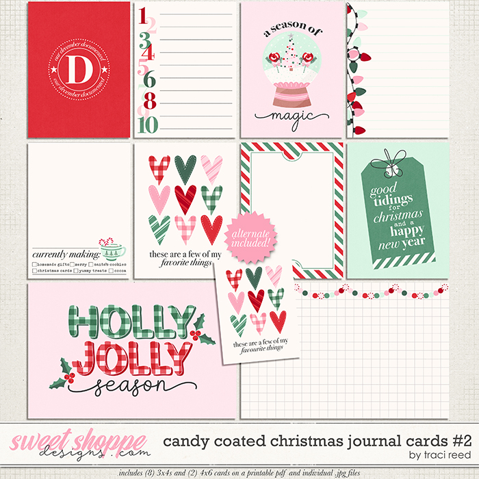 Candy Coated Christmas Cards #2 by Traci Reed Candy Coated Christmas Cards #2 by Traci Reed