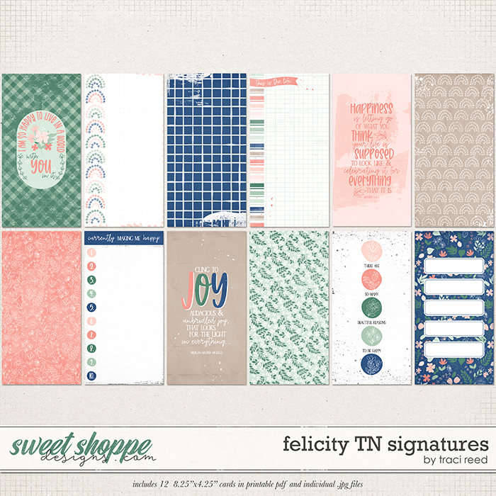Felicity TN Signatures by Traci Reed Felicity TN Signatures by Traci Reed