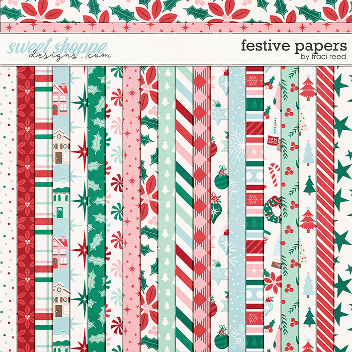 Festive Papers by Traci Reed