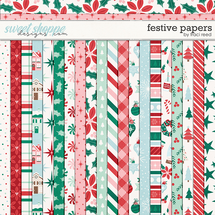 Festive Papers by Traci Reed Festive Papers by Traci Reed