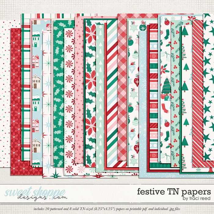 Festive TN Papers by Traci Reed