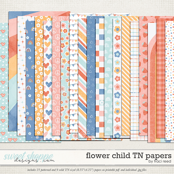 Flower Child TN Papers by Traci Reed