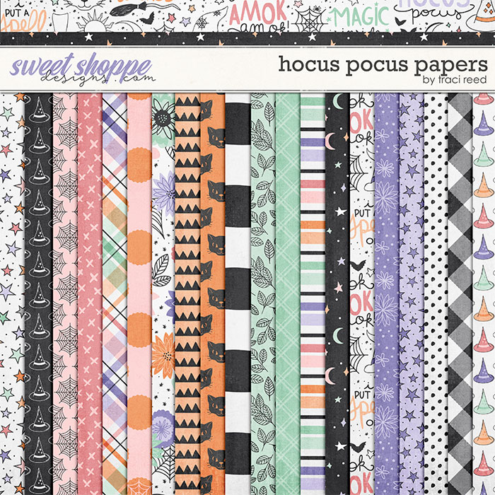 Hocus Pocus Papers by Traci Reed Hocus Pocus Papers by Traci Reed