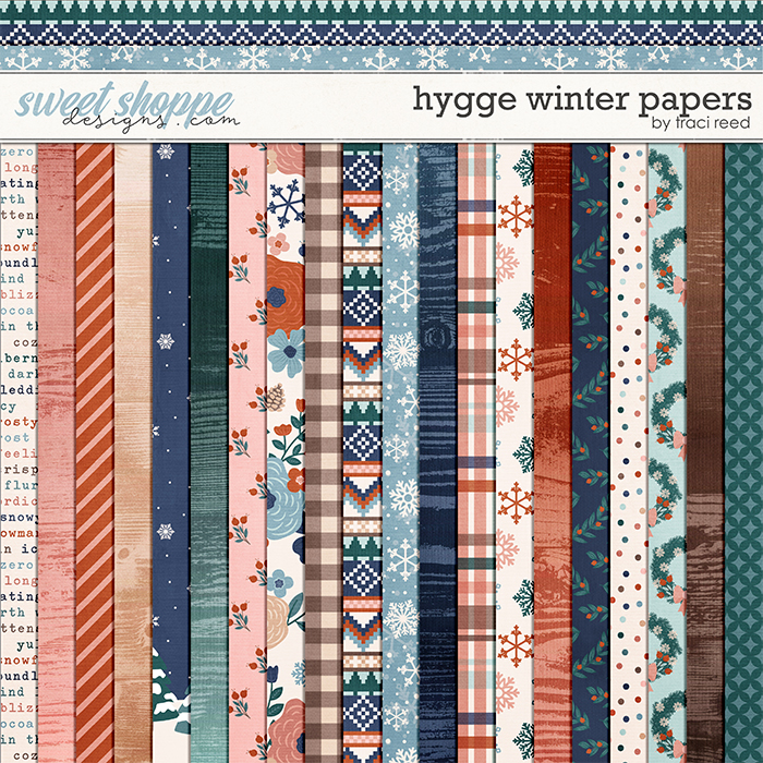Hygge Winter Papers by Traci Reed