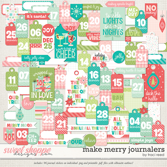 Make Merry Journalers by Traci Reed