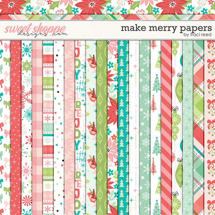 Make Merry Papers by Traci Reed