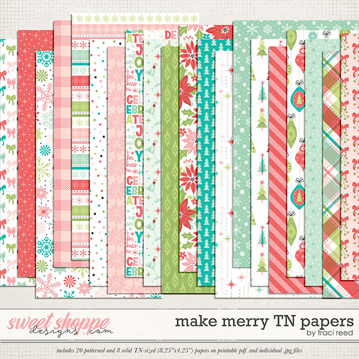 Make Merry TN Papers by Traci Reed