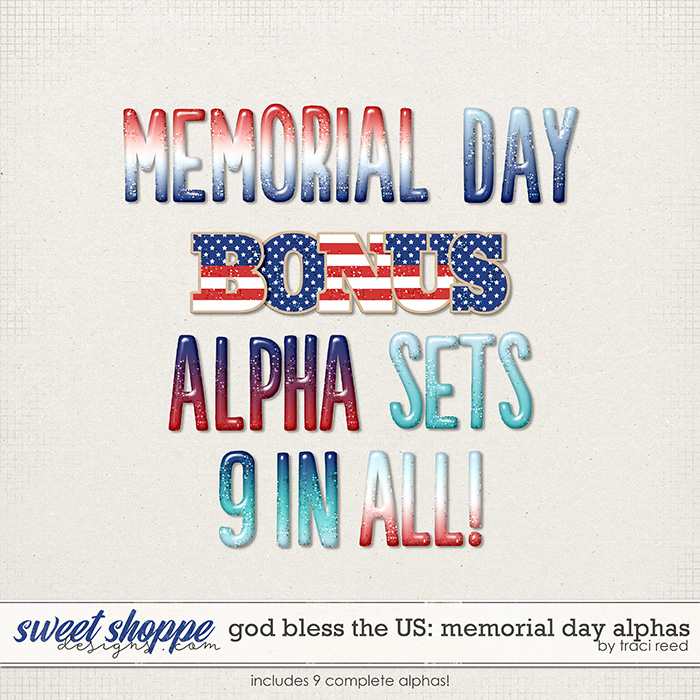 God Bless The US: Memorial Day Alphas by Traci Reed